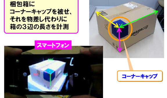 パレット向け積付システムにアンドロイド端末による自動計測システムが登場